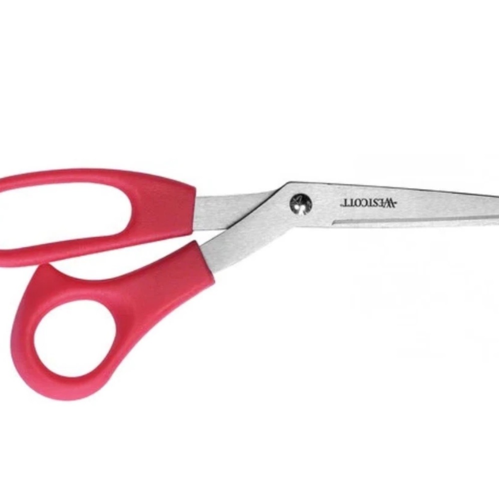 Red All-Purpose Scissors - Picture 2 of 3